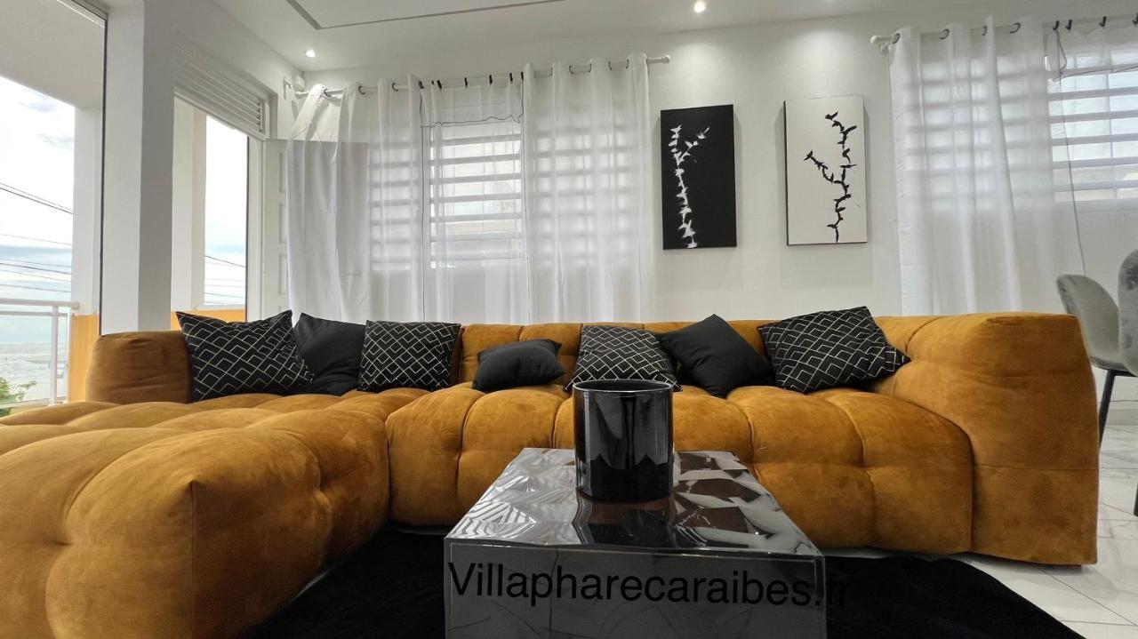 Villa Phare Caraibes Guadeloupe - Rooftop Jacuzzi & Ocean View Ле-Муль Экстерьер фото