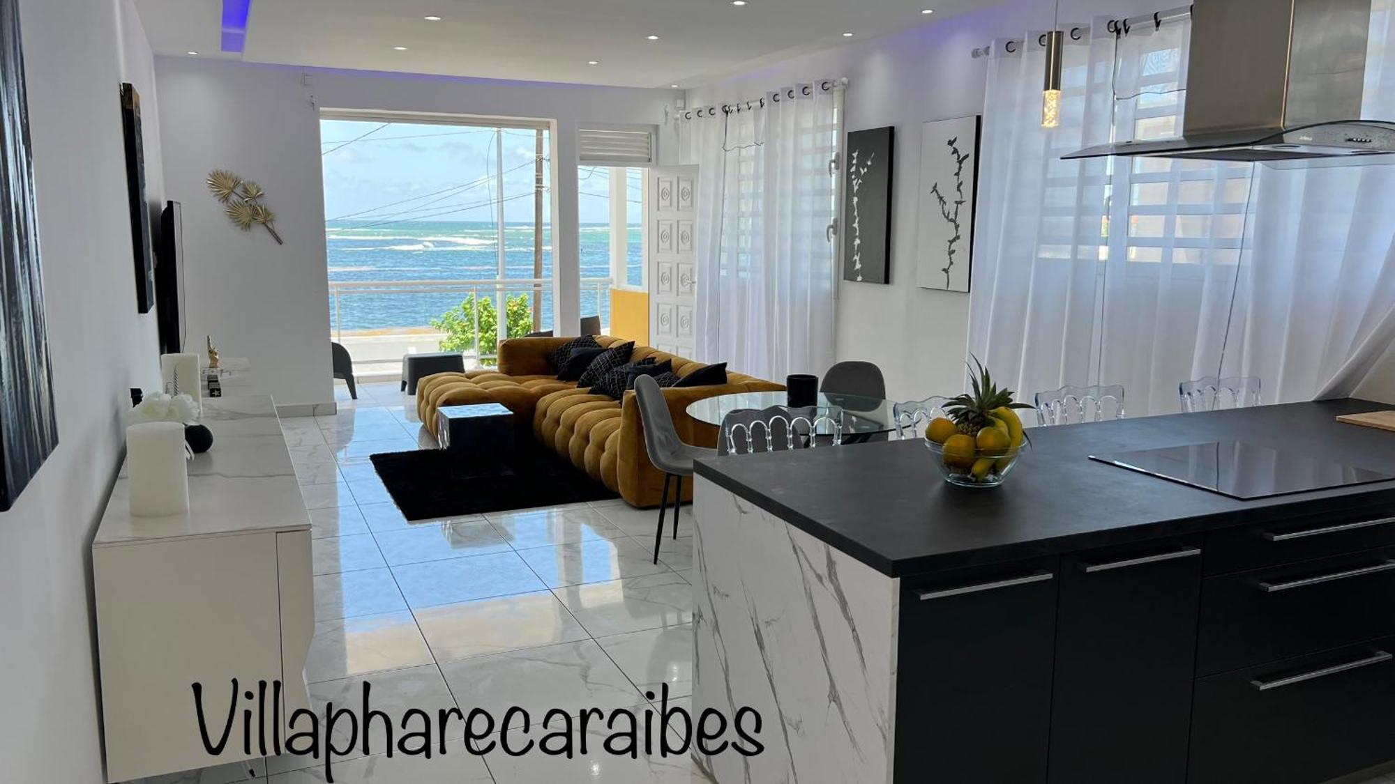 Villa Phare Caraibes Guadeloupe - Rooftop Jacuzzi & Ocean View Ле-Муль Экстерьер фото