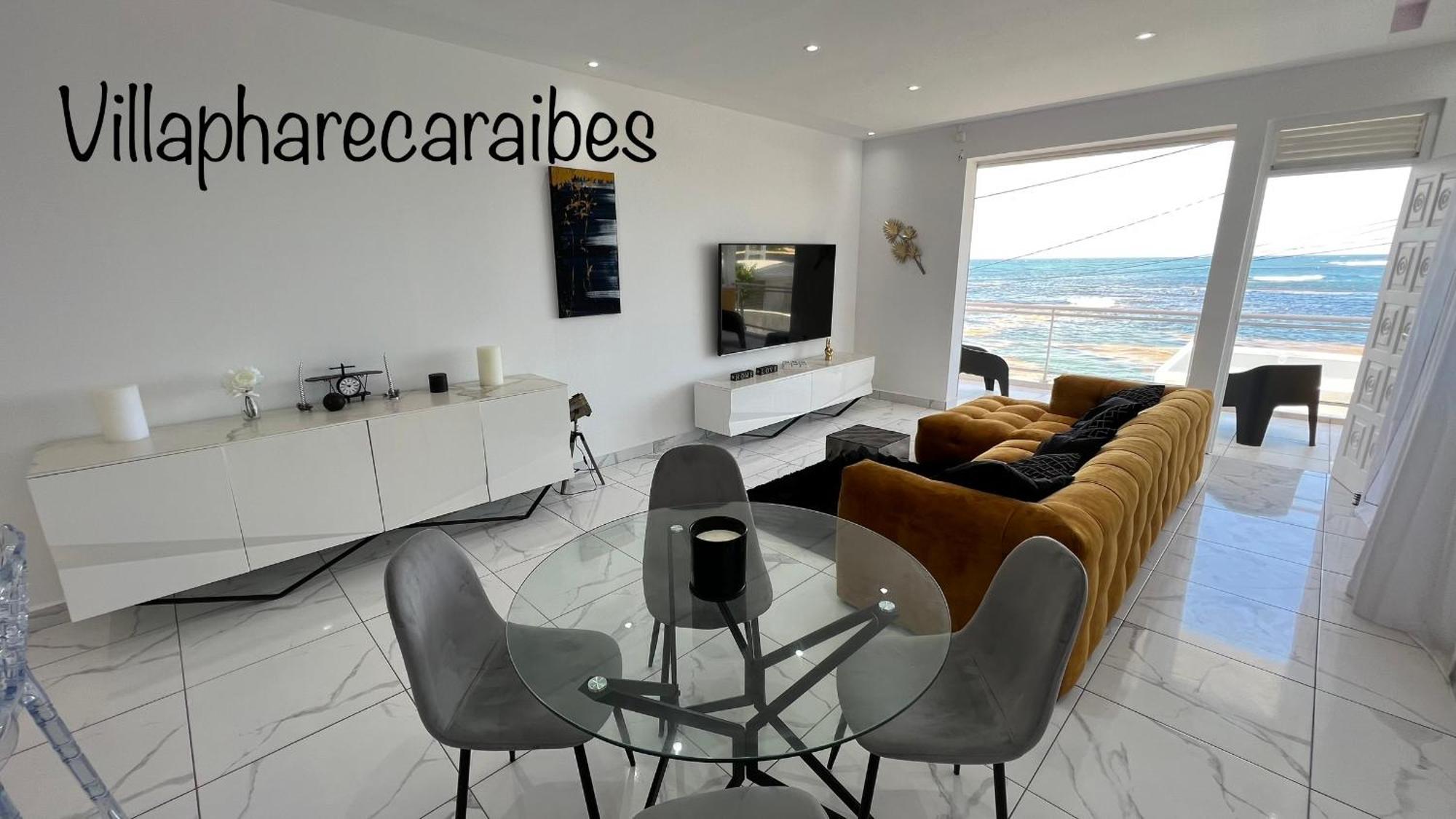 Villa Phare Caraibes Guadeloupe - Rooftop Jacuzzi & Ocean View Ле-Муль Экстерьер фото