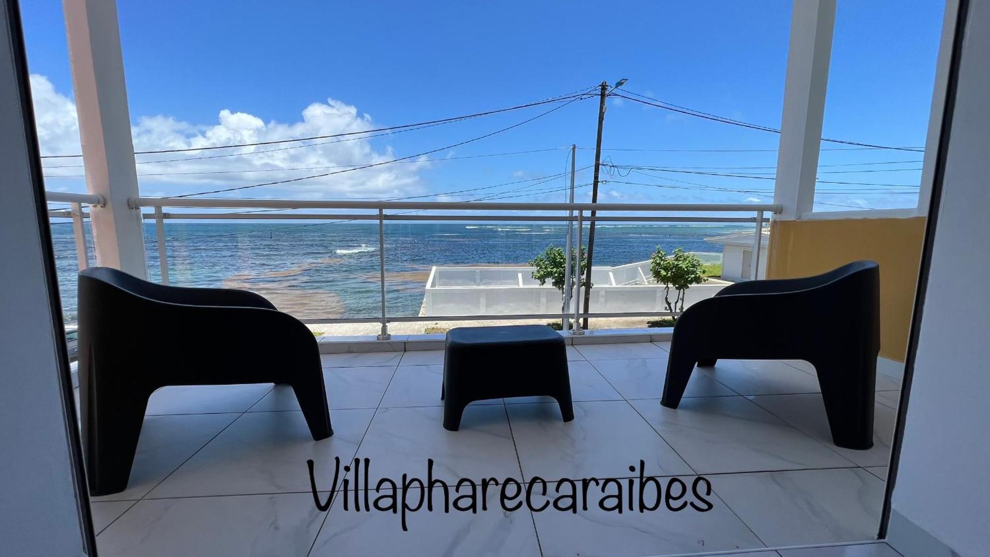 Villa Phare Caraibes Guadeloupe - Rooftop Jacuzzi & Ocean View Ле-Муль Экстерьер фото