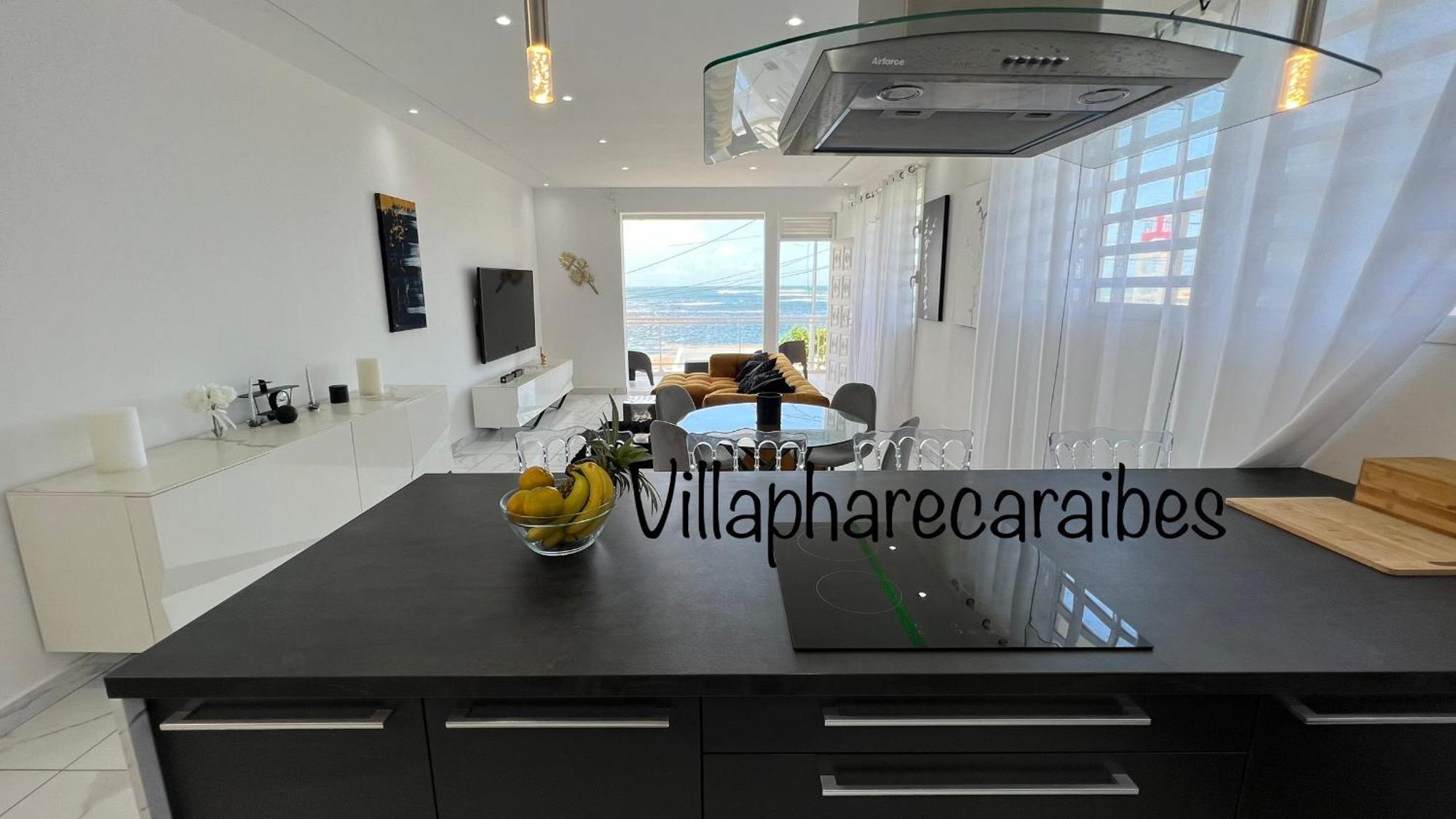 Villa Phare Caraibes Guadeloupe - Rooftop Jacuzzi & Ocean View Ле-Муль Экстерьер фото