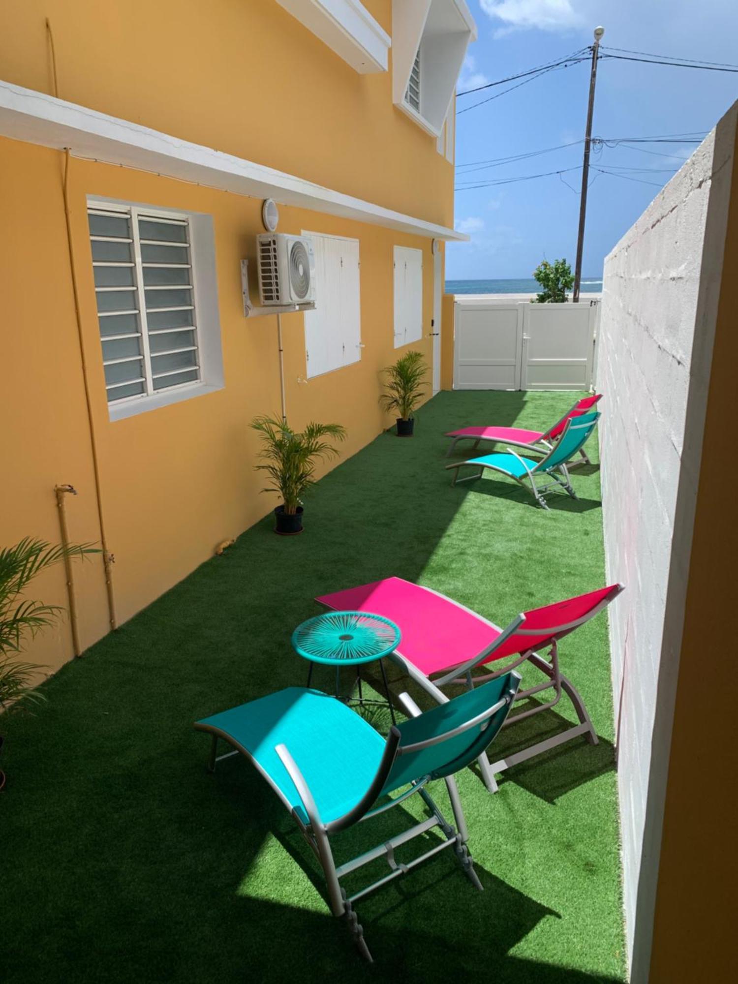 Villa Phare Caraibes Guadeloupe - Rooftop Jacuzzi & Ocean View Ле-Муль Экстерьер фото
